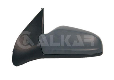 Alkar 6139438 Outer Rear View Mirror Left Electric Heated Primed Aspheric Opel Astra H 2004-2010 — Mirrors