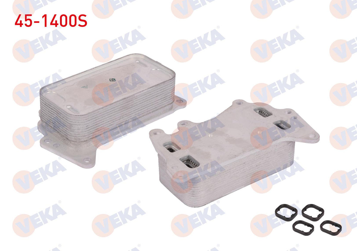 Veka 45-1400S Oil Cooler Transmission BMW 3 Series (E90,F30) 320 D-320 D xDrive-318 D 05-/ 5 Series (F10) 520 D-525 D-530 D 10-/ 1 Series (F20,F21) 116 D-120 D 10-/ X1 (E84) 2.0 D 2011-/ X5