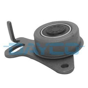 dayco atb2099 timing belt tensioner for hyundai, technical specifications of dayco atb2099, side view of dayco atb2099 timing belt tensioner DAYCO ATB2099 - Timing Belt Tensioner for Hyundai Vehicles | 2.05 in Diameter, 0.5 lb DAYCO ATB2099 Timing Belt Tensioner for Hyundai dayco, timing-belt-tensioner, hyundai-parts, car-owners, hyundai-vehicle-owners, engine-performance, auto-repair, vehicle-maintenance, engine-parts, ai-generated