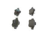 BOSCH Brake Pads Set 06-Megane.II 1.5 dCi-1.6-2.0 - Low-Metallic Material, Mounting Instructions