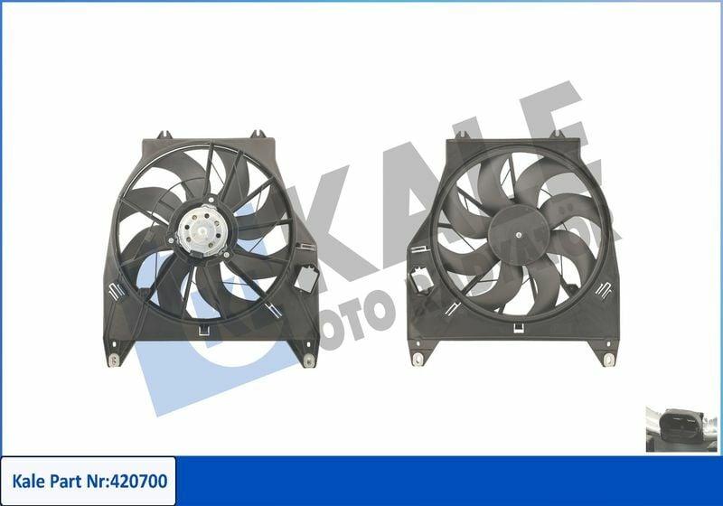 KALE Fan Motor 420700 - 200W Single Fan Cooling for Kangoo 1.9Dti-1.9Dci — Motors, Pumps & Antennas