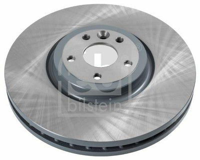 FEBI Jaguar Front Brake Disc - Model 108677 for XE (X760) & XF (X260) — Brake Rotors & Drums