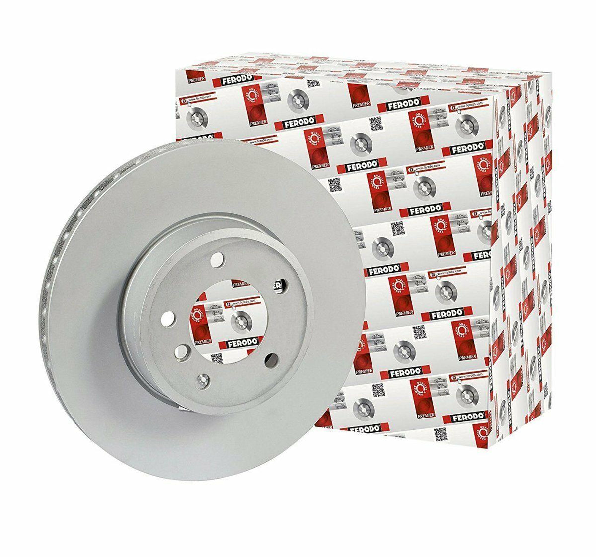 FERODO DDF1218C - Audi A3 Brake Disc Kit 2004-2012 — Brake Rotors & Drums