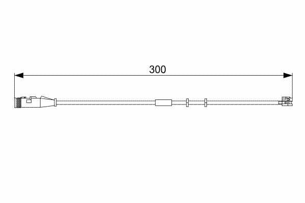 BOSCH Brake Light Connector - Precision Fit for Astra H Models — Tail, Signal & Reflectors