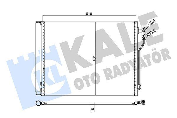Kale Climate Radiator for BMW F07 F10 F11 F18 N20 - Durable Aluminum Construction — Radiators & Fans