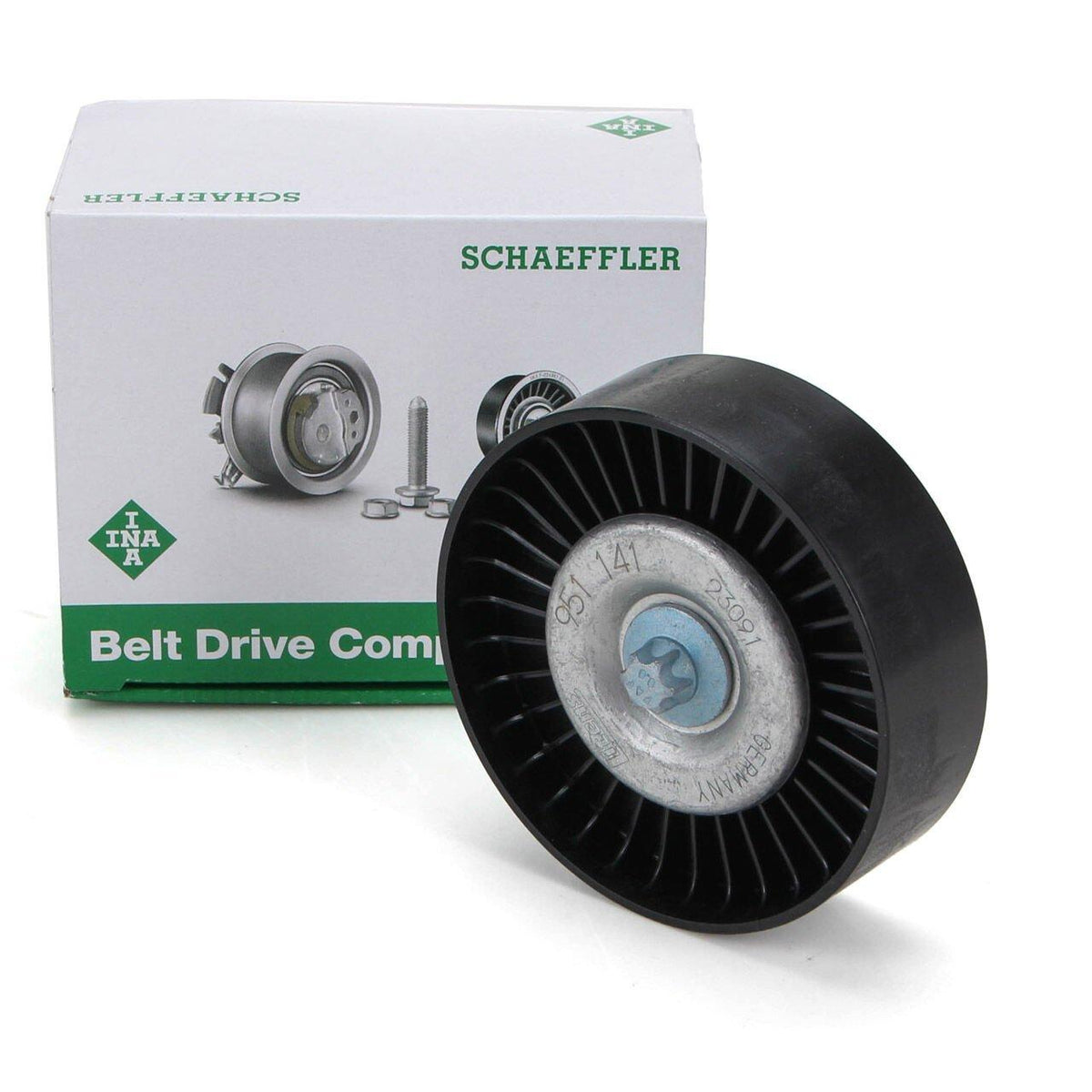 INA Idler Pulley for Mercedes W204 C180 — Pulleys & Tensioners