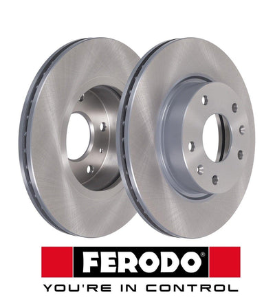 Ferodo DDF1151 Land Rover Freelander 1 Front Brake Disc Set Freelander I 00- — Brake Rotors & Drums
