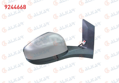 Alkar 9244668 Outer Rear View Mirror Right Electric Heated Primed Ford Transit Courier 2014 — Mirrors