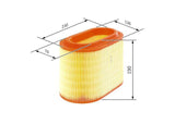 BOSCH Air Filter F026400046 - Air Filter for Starex 2.5Td — Air & Cabin Filters
