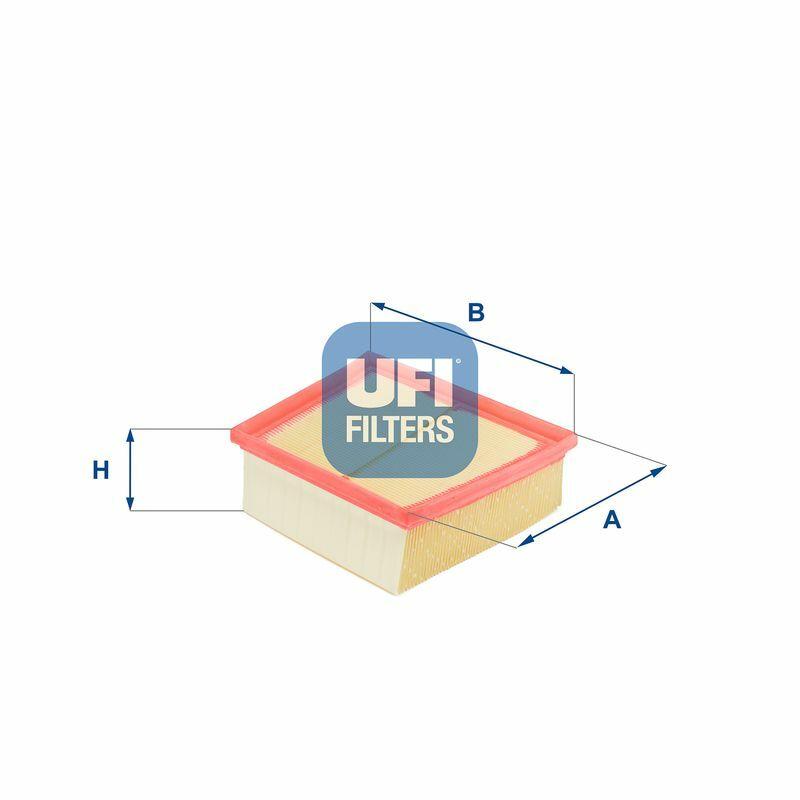 UFI Air Filter for B-Max 12-1.0 Ecoboost, 1.6 Ti, 1.5 TDCI — Air & Cabin Filters