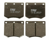 TRW GDB660 Brake Pad Set - Compatible with Capri I & II, Escort I, Taunus — Brake Pads