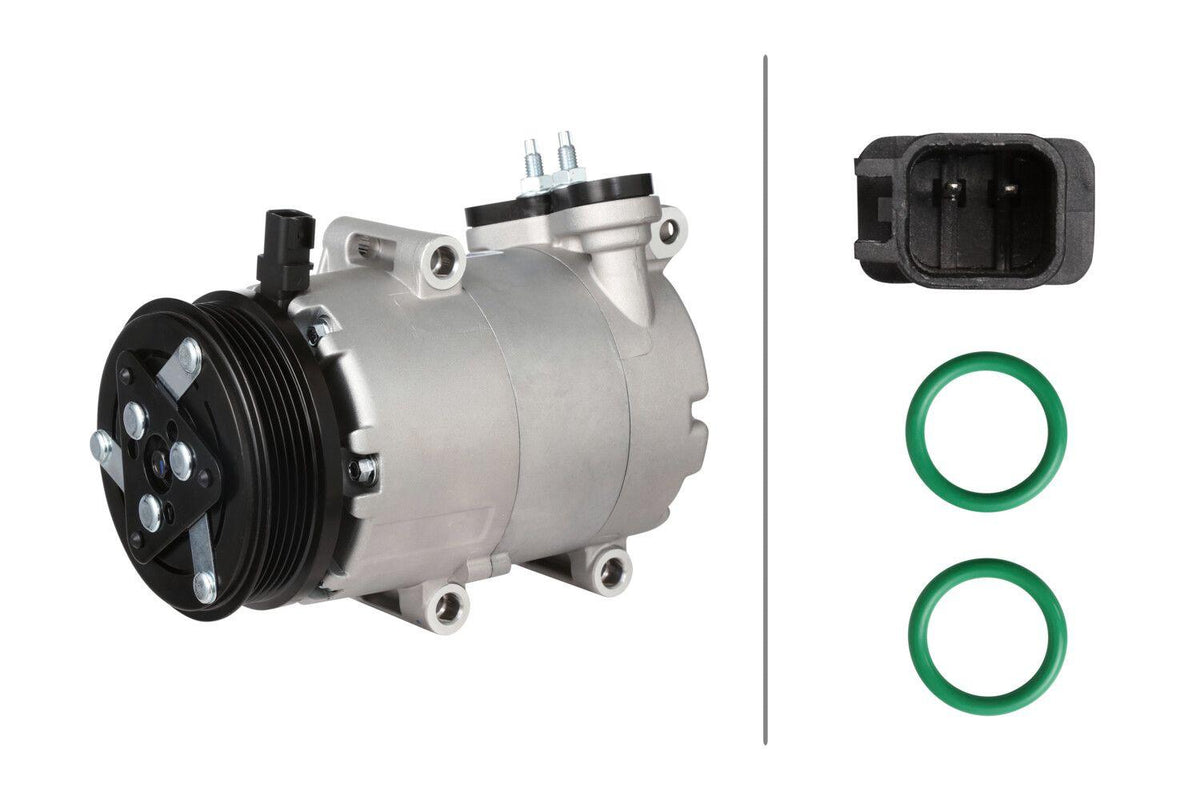 Hella 8FK366203-051 A/C Compressor Complete Focus 1.6 TI (Gasoline) 11 > 17
