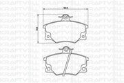 kraftvoll brake pads front tempra uno punto, brake pads specifications for tempra uno punto KRAFTVOLL Brake Pads - Front for Tempra Tipo Uno Punto 1.4 / 1.6 / 1.8 / 2.0 | Compatible and Reliable KRAFTVOLL Brake Pads for Tempra Uno Punto brake-pads, kraftvoll, car-accessories, tempra, uno, punto, vehicle-safety, mechanics, car-owners, ai-generated
