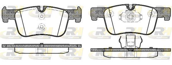 ROADHOUSE 21478.00 Brake Pad Front BMW-1 F20 F21 BMW-3 F30 F31 BMW-4 F32 F36 11 > — Brake Pads