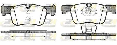 ROADHOUSE 21478.00 Brake Pad Front BMW-1 F20 F21 BMW-3 F30 F31 BMW-4 F32 F36 11 > — Brake Pads