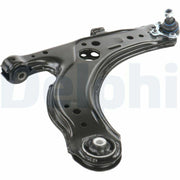 delphi tc787 swing arm right side view, delphi tc787 compatible vehicles overview, delphi tc787 technical specifications DELPHI TC787 Swing Arm Right - Durable Steel Construction for Volkswagen Golf 4, Bora, Audi A3 | 18.3 in Length DELPHI TC787 Swing Arm Right - Compatible with Golf and A3 delphi, swing-arm, right-side, golf-4, bora, audi-a3, suspension-parts, car-repair, mechanics, ai-generated