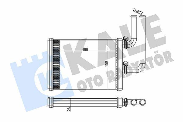 Kale Radiator 347360 - Ideal Heating Solution for Mitsubishi Lancer & Outlander Owners — Radiators & Fans