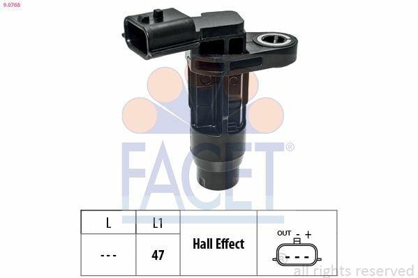 FACET 9.0768 Sensor Devir Count - Precision Measurement — Engine Management Sensors