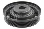 topran-kasnak-krank-pulley, topran-208711001-6-groove-pulley, vibration-dampening-crankshaft-pulley TOPRAN Kasnak Krank 208711001 - 6 Groove V-Belt Pulley for Aveo, Astra J, Cruze, Insignia, Trax, Mokka, Zafira C | Durable Rubber/Metal Design TOPRAN Kasnak Krank - 6 Groove V-Belt Pulley topran, kasnak-krank, crankshaft-pulley, v-belt-pulley, engine-parts, car-accessories, auto-repair, mechanics, car-owners, ai-generated