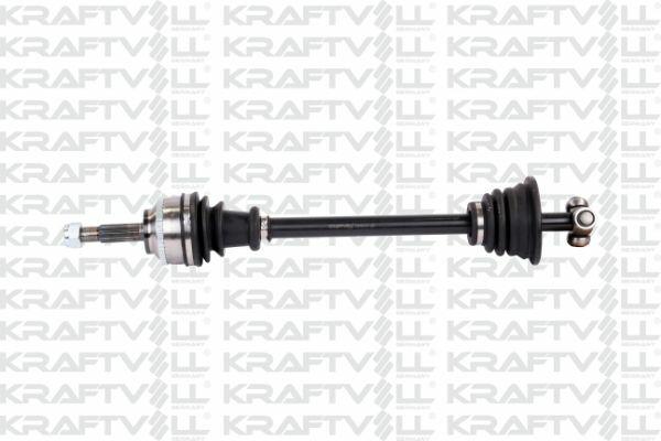 KRAFTVOLL 01010010 - Front Left Axle for Megane I 1.6 16V / 1.6 8V — Axles, CV Joints & Boots