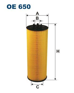 Filtron OE650 Oil Filter VW Passat Audi A4 A6 A8 Skoda Superb 2.5 TDI 1997-2005 — Oil Filters