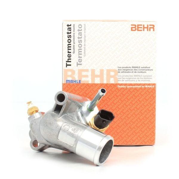 opel vectra c thermostat front view, mahle thermostat installed on vehicle, opel vectra c oem parts Mahle Thermostat for Opel Vectra C Z18XE - OEM Quality Part for Car Owners and Mechanics Mahle Opel Vectra C Thermostat - Genuine Replacement mahle, opel-vectra-c, thermostat, car-parts, vehicle-maintenance, engine-parts, automotive-repair, mechanics, genuine-parts, ai-generated