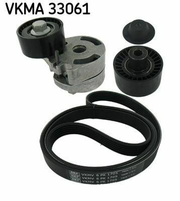 SKF VKMA33061 V Belt Kit - Reliable Performance for Ford Fiesta 1.4-1.6 HDi — Belts