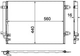 MAHLE AC733000P Air Conditioning Condenser for 2006 Passat 1.9Tdi and 2.0Tdi — Condensers & Evaporators