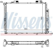 nissens 62665a radiator front view, nissens 62665a radiator side view, nissens 62665a radiator detailed specifications Nissens 62665A Radiator - Engine Cooling for Car Owners & Mechanics | 25.2 x 18.9 x 12.2 in Nissens 62665A Radiator for Car Owners & Mechanics nissens, radiator, car-owners, mechanics, engine-cooling, auto-parts, vehicle-maintenance, cooling-system, car-repair, ai-generated