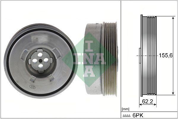 INA 544050110 Crankshaft Pulley F52-F45-F46-X1 F48-X1 F49-X2 F39 Mini F54-F55-F56-F57-F60 B32-B38 14 — Pulleys & Tensioners