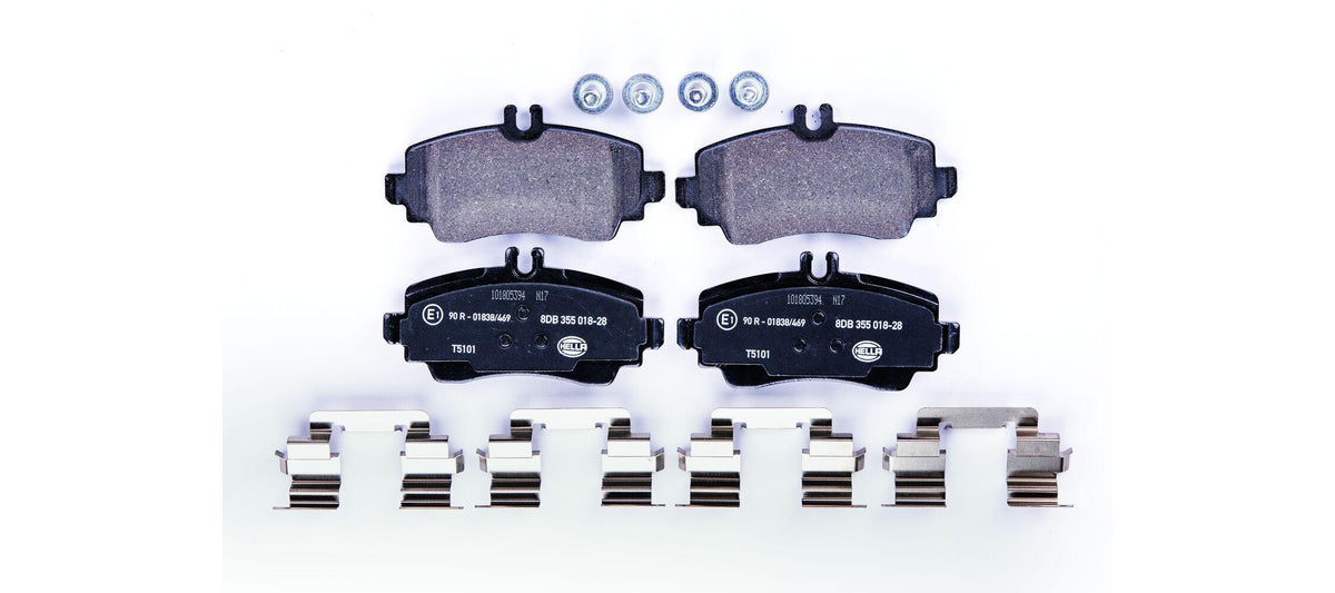 Hella 8DB355018-281 Brake Pad Front A-Class W168 99 > 04 — Brake Pads