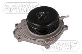 Graf PA1376 Water Pump 07-C-Series (W204) E-Series (W212) 15-Vito (W447) without Cover — Water Pump & Thermostat