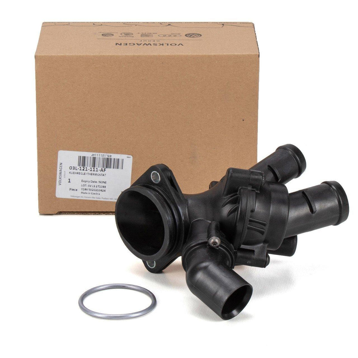 Volkswagen T6 Thermostat - Original Part 03L121111AF for Diesel Engines — Water Pump & Thermostat
