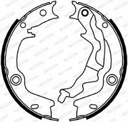 ferodo fsb4046 parking brake shoe, ferodo fsb4046 parking brake shoe specifications FERODO FSB4046 Parking Brake Shoe - El Fren for 2008 Accent, Era, Ka, Rio | 1.42 kg FERODO FSB4046 Parking Brake Shoe ferodo, parking-brake-shoe, brake-parts, car-maintenance, mechanics-tools, auto-accessories, car-owners, el-fren, brake-repair, ai-generated