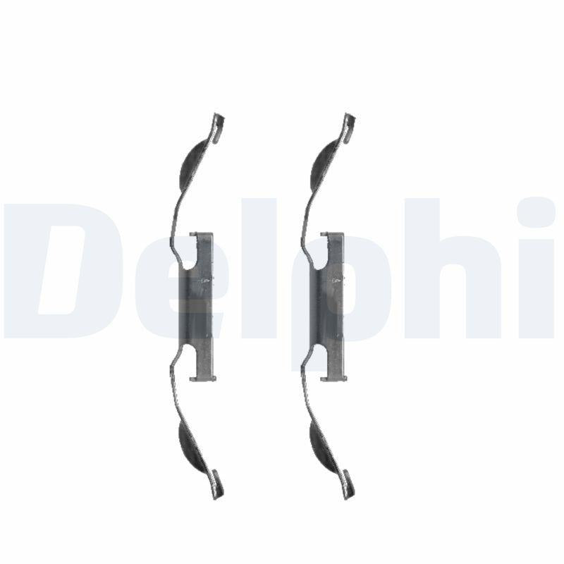 Delphi LX0330 Brake Spring Set Front 98-14 3-Series (E46-E90-E91) — Brake Cables & Hardware