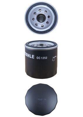 mahle oc1252 oil filter front view, mahle oc1252 oil filter specifications, mahle oc1252 oil filter packaging MAHLE OC1252 | Oil Filter (Metal) - Suitable for Boxer III, Jumper III, and Transit V34 | 75mm Diameter MAHLE OC1252 Oil Filter - Metal for Boxer III and Transit V34 mahle, oil-filter, metal-filter, car-maintenance, boxer-iii, jumper-iii, transit, mechanics, automotive, ai-generated