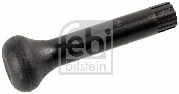 febi bilstein lock button set packaging, febi bilstein lock button front view, febi bilstein lock button side view FEBI BILSTEIN Lock Button Set 10029 - 50 Pieces for Corrado, Golf 2 | Black Plastic FEBI BILSTEIN 10029 | Lock Button Set for Cars febi-bilstein, lock-button, corrado-parts, golf-2-parts, vehicle-maintenance, car-accessories, automotive-parts, car-owners, mechanics, ai-generated