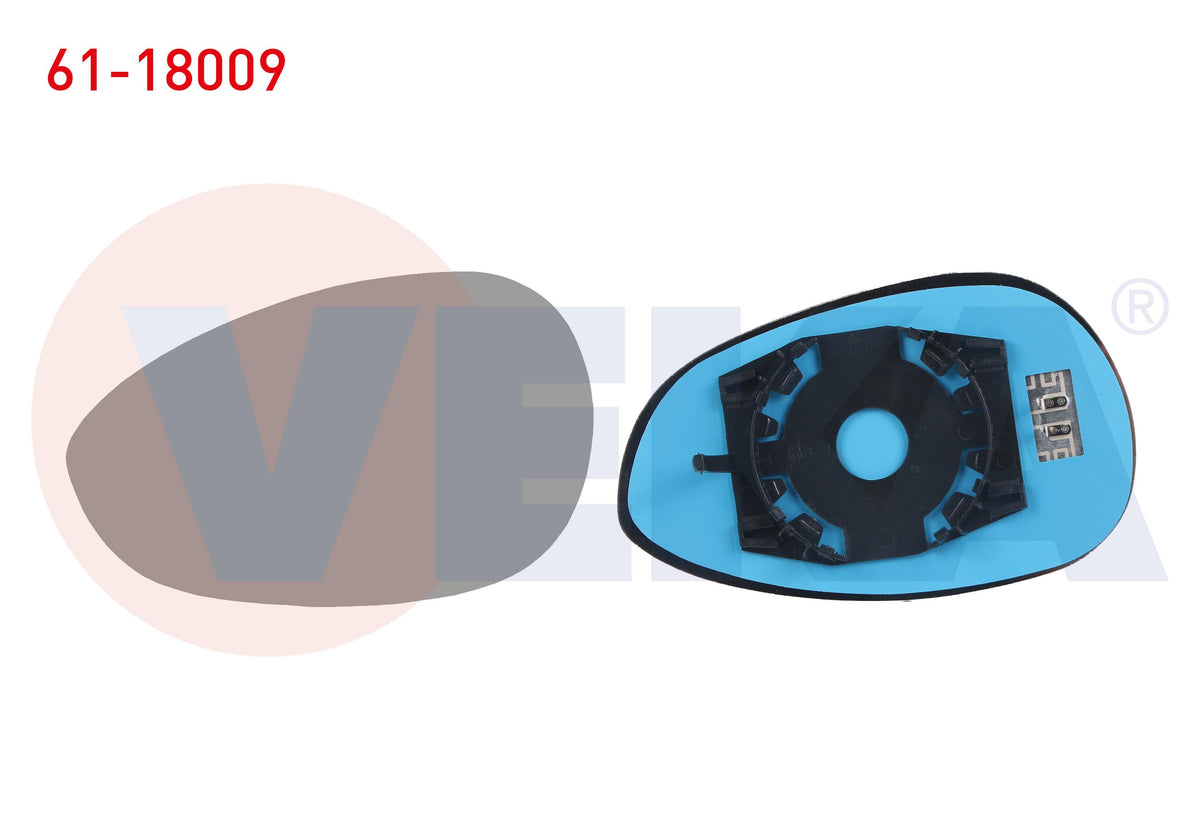 Veka 61-18009 Mirror Glass Left Heated Fiat Linea / Grande Punto — Mirrors