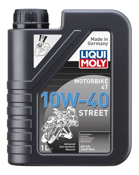 Liqui Moly 23224 Motosiklet Oil-Motorbike 4T 10W-40 Street 1 L Apı Sp, Jaso Ma2