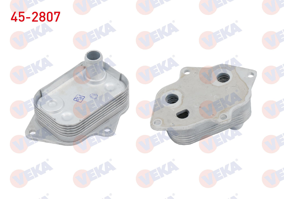Veka 45-2807 Oil Cooler Single Mercedes (W168) 1998-2004 / Vaneo 414 2002-2005 / Om668 — Oil System