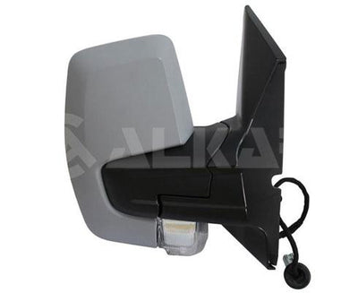 Alkar 9244381 Outer Rear View Mirror Right Electric Heated Primed Automatic Folding with Turn Sig — Tail, Signal & Reflectors