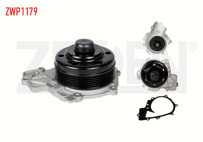 Zegen ZWP1179 Water Pump with Pulley Mercedes Vito (W639) 113 CDI Euro 5 Start / Stop 2003-2014 / 1 — Water Pump & Thermostat