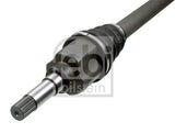 FEBI Complete Right Axle for Peugeot 207 — Axles, CV Joints & Boots