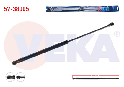 Veka 57-38005 Trunk Gas Strut 500mm / 320N Seat Leon (1P1) 2005-2012 — Support Rods & Struts