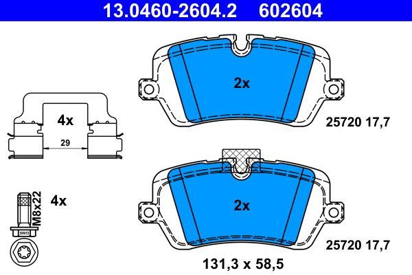 ATE 13.0460-2604.2 Brake Pad — Brake Pads