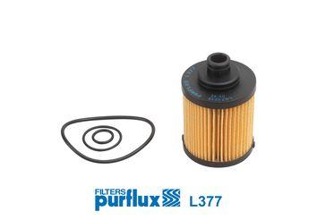 Purflux L377 Oil Filter Fiat Doblo Fiorino Linea Punto 1.3 JTD/Mjet, Opel Corsa C-D Astra H Combo — Oil Filters