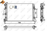 NRF Motor Radiator - Compatible with Polo, Ibiza, Fabia — Radiators & Fans