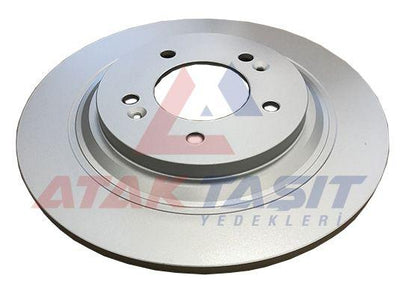 AP K2042PR Brake Disc Rear Straight with A/C 5 Bjn 300X10x76x32 Kia Niro 2018-/ Hyundai Kona 2018-| Se — Brake Rotors & Drums