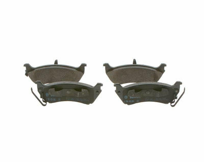 Bosch M.S-W163 Rear Brake Pad 0986424648 Disc Brake Set for 98 06 Model Low Metallic Material Compatib — Brake Rotors & Drums