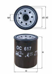 mahle oc617 oil filter, oil filter for accord civic 323 626 MAHLE OC617 Oil Filter - Precision Fit for Accord, Civic, 323, 626 | 2.5 in, 3.4 in MAHLE OC617 Oil Filter | Accord Civic 323 626 oil-filter, mahle, automotive, engine-maintenance, replacement-parts, car-owners, mechanics, screw-on-filter, performance-parts, ai-generated